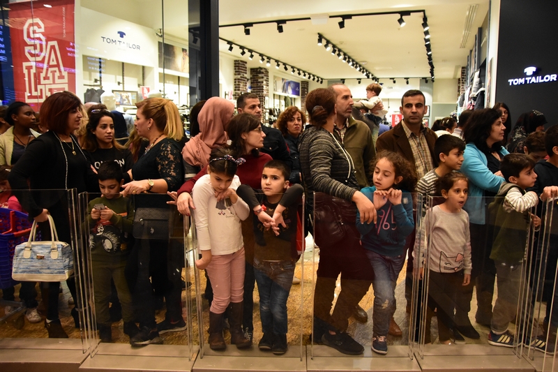 City Centre beirut lighting of the Christmas tree